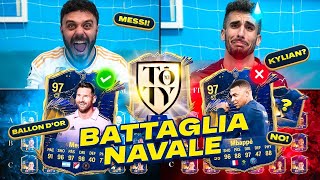 🚨 BATTAGLIA NAVALE con i TOTY vs FIUS GAMER FC 24 TEAM OF THE YEAR CHALLENGE [upl. by Elocen]