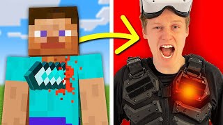 If I Hurt My Friend In Minecraft It Hurts in Real Life [upl. by Whall251]