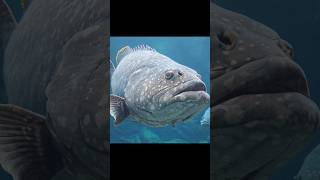 Meet the Powerful Grouper Fish Reef Predator in Action shorts fish fishing [upl. by Akerley193]