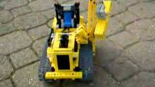 Lego technic  Pipelayer  Only part of bulldozer 8275 [upl. by Aihsetel450]