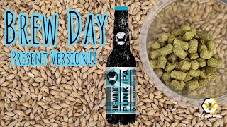 How to Homebrew BrewDog Punk IPA Post 2010 Version in the Kitchen on your Stovetop  Brew Day [upl. by Li]