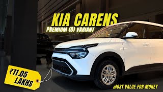 Kia Carens Base Model 2024 Review Features On Road Price [upl. by Lodge]