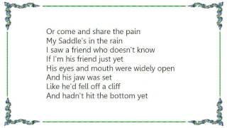 John Prine  Saddle in the Rain Lyrics [upl. by Ardnuaet]