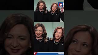 Kamala Harris surprises SNL audience in final push before election  MC News [upl. by Aehsrop]