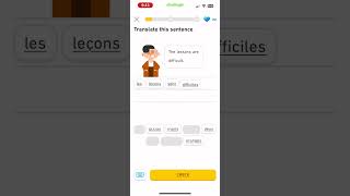 Let’s learn French with Duolingo beginner [upl. by Solitta]