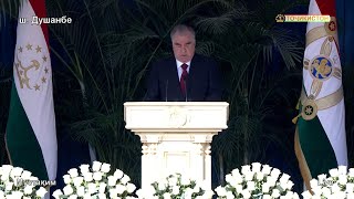 Tajikistan National Anthem  Independence Day 2023 [upl. by Ormond457]