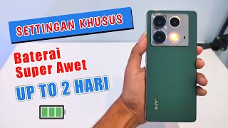 Settingan Terampuh Menghemat Baterai Infinix Note 40 [upl. by Ashwell]