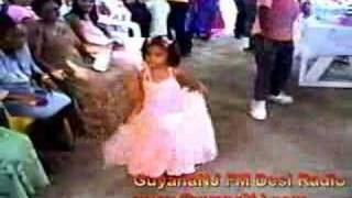 Indian Girl dancing at Wedding in Essequibo Coast Guyana [upl. by Dranel101]