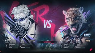 Victor ChevalierStevo Vs KING  Tekken 8 Ranked Match [upl. by Notyal]