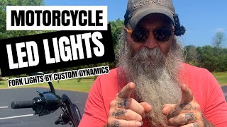 Motorcycle Side Visibility MUST HAVE product  LED Lights Motorcycles Modifications [upl. by Naud]