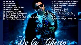 MIX De La Ghetto Sus Grandes Éxitos 2015 ft Nicky Jam Farruko Zion J Alvarez [upl. by Ramhaj]