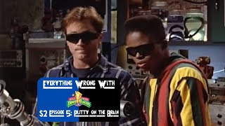 Everything Wrong With Mighty Morphin Power Rangers Season 2 Episode 5 Putty on the Brain [upl. by Cerf]