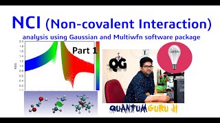 Live NCI Analysis From Scratch Using Gaussian and Multiwfn software NCIPlots Part1Molecules [upl. by Darleen]