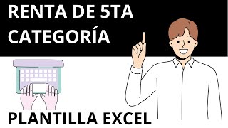 🔴 RENTA DE QUINTA CATEGORIA  PLANTILLA EN excel DE 5ta CATEGORIA 2024 [upl. by Serrano]