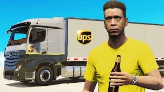 LIFE OF A DELIVERY MAN IN GTA [upl. by Munro]