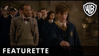 Fantastic Beasts The Crimes of Grindelwald  Back to Hogwarts Featurette  Warner Bros UK [upl. by Jamaal]