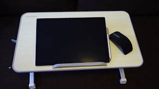 Review AVANTREE TB 101 Multifunctional Laptop Desk [upl. by Notnil864]