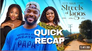 STREETS OF LAGOS nigerian movie  NINO BOLANLE OKAWA SHAZNAY EBY OKAFOR  Movie Recap [upl. by Haggerty]