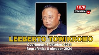 Live Stream Uitvaart amp Begrafenis van Leeberto Towikromo [upl. by Fairfield736]