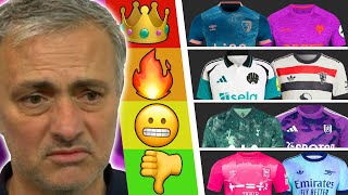 BRUTALLY RANKING EVERY PREMIER LEAGUE 2425 THIRD SHIRT WORST to BEST [upl. by Sel]