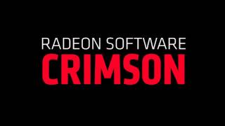 Radeon Software Crimson Edition Announcement [upl. by Horwitz]