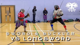 Sword amp Buckler VS Longsword  Esther v Sam [upl. by Buffy95]