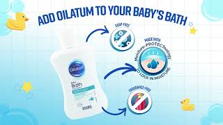 Gently Cleanse Baby’s Skin with Oilatum [upl. by Ainolopa454]