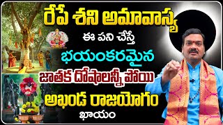 ఈ మంత్రాన్ని చదవండి మీ దరిద్రాలన్నీ మాయం  Shani Amavasya 2024 Pooja  Machiraju Kiran Kumar [upl. by Sharma]