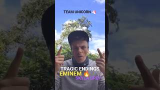 Team Unicorn 🦄 TRAGIC ENDINGS 🎵 EMINEM FEAT SKYLAR GREY 🔥 RAP MUSIC 🎧 [upl. by Faye]