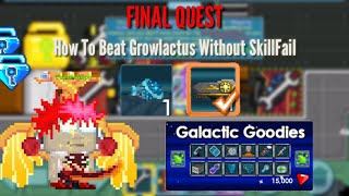 HOW TO BEAT GROWLACTUS TRICK AND TIPS USING TOOLS PROFIT GROWTOPIA [upl. by Tilly]