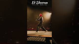 Ed Sheeran Singing Pajabi X Diljit Dosanjh Lover  Live Concert 📍Mumbai India [upl. by Bordy782]