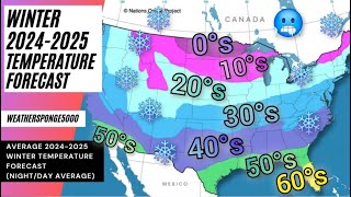 Winter 20242025 Temperature Forecast Colder Winter Upcoming [upl. by Tirrej781]