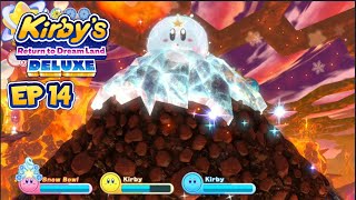 Frozen Volcano  Kirbys Return to Dream Land Deluxe Ep 14 [upl. by Wiltz]