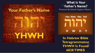 What Is Your Heavenly Fathers Name [upl. by Margret]