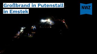 Putenstall in Emstek brennt ab – alle Tiere kommen um [upl. by Mascia254]