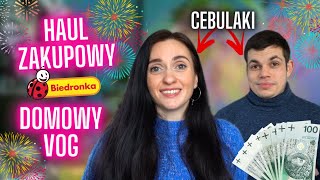 Haul zakupowy🐞 Nasz Sylwester🎉 Domowy vlog🌱 Gosia i Miłosz Vlog [upl. by Deraj503]