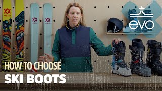 How to Choose Ski Boots  Size Fit amp Flex [upl. by Relyhcs]