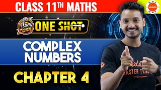 Complex Number Class 11 Maths Chapter 4 One Shot  COMPLEX NUMBERS AND QUADRATIC EQUATIONS [upl. by Ferri]