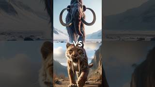 Mammoth Vs Extinct Animals  Sabertoothed Cats T rex Woolly Rhino Triceratops Short faced bear [upl. by Liris259]