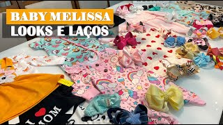 COLEÇÃO DE LAÇOS E ROUPINHAS DE MESVERSARIOS DE BEBÊ MENINA [upl. by Wolfson196]