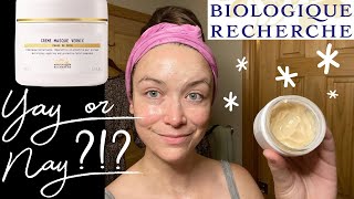 Honest Review of Biologique Recherche Mask Creme Masque Vernix [upl. by Yme]