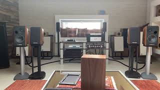 Diffusori Sonus concertino home Vs Sonus Faber concerto homeIntegrato Tonewinner Ad99 D Lumin d2 [upl. by Anileva]