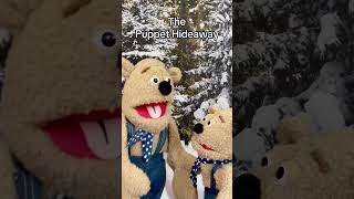 Evergreen Christmas Ep6  Bears prepare for a long winter nap – The Puppet Hideaway by Eric Thomsen [upl. by Enelaehs]