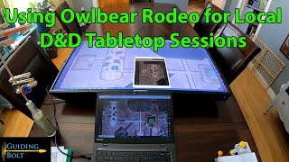 Using Owlbear Rodeo for Local DampD Tabletop Sessions [upl. by Ogilvie]