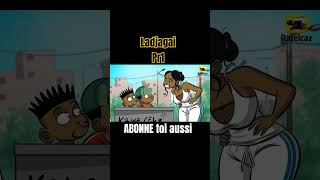 Ladjagai s8Godzilla chorts animation france anime humour cotedivoire chorts nigeria [upl. by Adnilrev]