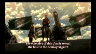 Attack on Titan Shingeki No Kyojin  Commander Pixis Epic Speech [upl. by Aleacin]