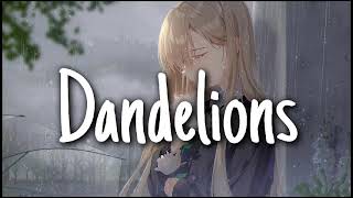 Dandelions  audio edit slowedreverb [upl. by Atsirhcal]