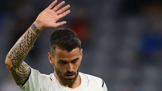 Leonardo Spinazzola injury against Belgium  Italy 21 Belgium UefaEuro2020 [upl. by Arik]