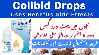 Colibid Drop Uses  How to Use Colibid Drops  Colic Drops [upl. by Ynohtnaleahcim]