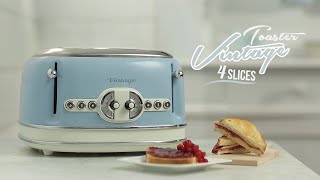 Toaster 4 slices Vintage  Ariete 156 [upl. by Damalis]